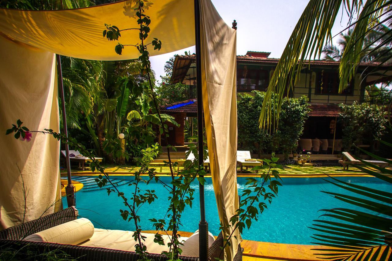 Papa Jolly Eco Resort-Near Morjim Beach Esterno foto